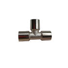 General Adapter Compression Pipe Fittings With Three Teeth TTY-PEF Copper Nickel Plating