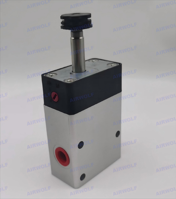 Indirectly Controlled 3/2 Way 1/4" IMI Norgren 8010750 Aluminum Solenoid Actuated Piston Spool Valve 2-8 Bar 29-116 Psi