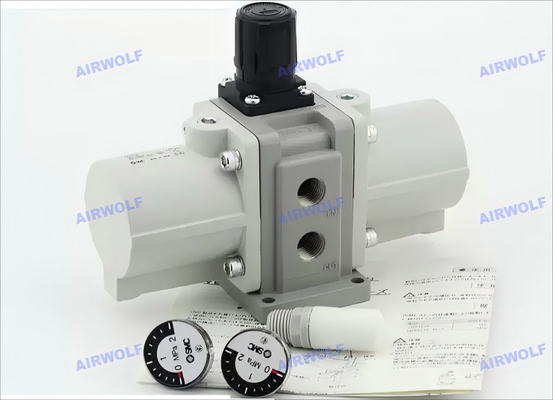 SMC VBA 2 Times VBA10A-02 VBA40A-04GN Pneumatic 1.6Mpa Booster Regulator