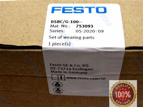 FESTO ISO15552 VDMA24562  TPE-U NBR Wearing Part  DSBC/G-32-- 753088 DSBC/G-40-- 753089 DSBC/G-50-- 753090 DSBC/G-63-- 753091 DSBC/G-80-- 753092 DSBC/G-100-- 753093 DSBC/G-125-- 8004985 DSBC/G-160