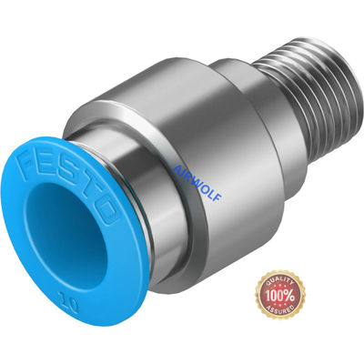 FESTO Male Thread With Internal Hex Straight Push In Fittings 153012	QS-1/8-4-I 186106	QS-G1/8-4-I 133191 QS-1/8-4-I-100 133008 QS-G1/8-4-I-100 153013 QS-1/8-6-I 186107 QS-G1/8-6-I