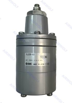 SMC 1/4"  Aluminum Alloy Diaphragm Type Single Doube Acting 3 Port Lock-up Valve IL201-02	IL220-02 IL211-02B IL201-N02 IL220-N02 IL211-F02 IL211-N02B IL211-F02B