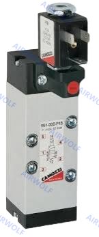 Camozzi 5/2 5/3 Way ISO5599/1 Solenoid Valve 24V DC 230V AC Size 1 2 3 951-000-P11-23 951-000-P15-23 952-000-P15-23 951-000-P11-23-G77 951-000-P11-23-G7J 951-000-P11-23-G7K 951-000-P11-23-G73