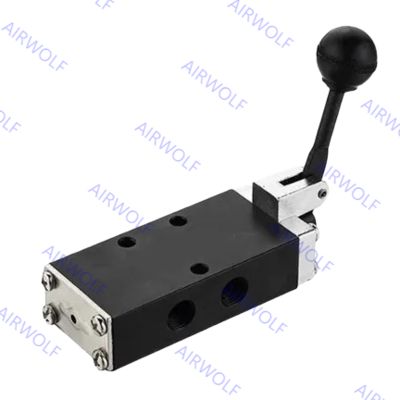 SH-402, SH-402A, SH-403, SH-403A Sunrise Nielsen SH Series 5/2 way Hand Lever Vlave 1/4"PT, 3/8"PT