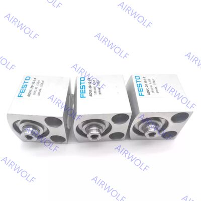 Festo ADVC-20-5-A-P-A,-10,-15,-20,-25 ADVC-20-5-I-P-A,-10,15,-20,-25 Double-Acting Short-stroke Cylinders