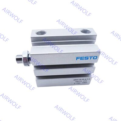 Festo ADVC-32-5-A-P-A,-10,-15,-20,-25 ADVC-32-5-I-P-A,-10,15,-20,-25 Double-Acting Short-stroke Cylinders