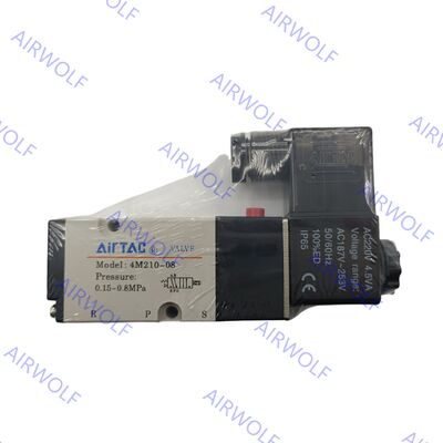 4V410-15, 4V420-15 AIRTAC 4V400 Series 5/2 way, 5/3 way Electric Solenoid Valve 1/2"