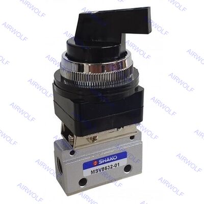 SHAKO MSV8632-01PB MSV8632-01PP MSV8632-01PPL MSV8632-01EB 3/2 way Mechanical Valve 1/8"