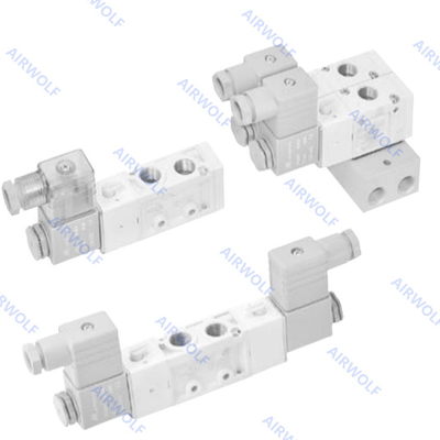 마인드맨 5/2 웨이 3/2 웨이 알루미늄 DC24V AC220V AC110V DC12V MVSC-220-4E1 MVSC-220-4E2 MVSC-220-4E2-DC24-L