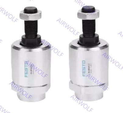 Festo Case-harded Steel Piston rod attachments 자기 정렬 스틱 커플러 FK 시리즈 ±4° 각 보상 및 0.5, 0.7, 1 구의 중심 반사적 보상