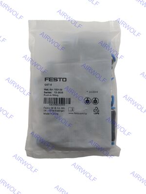 QST-4 QST-4-100 QST-6 QST-6-100 Festo QST 시리즈 푸시 인 T 커넥터